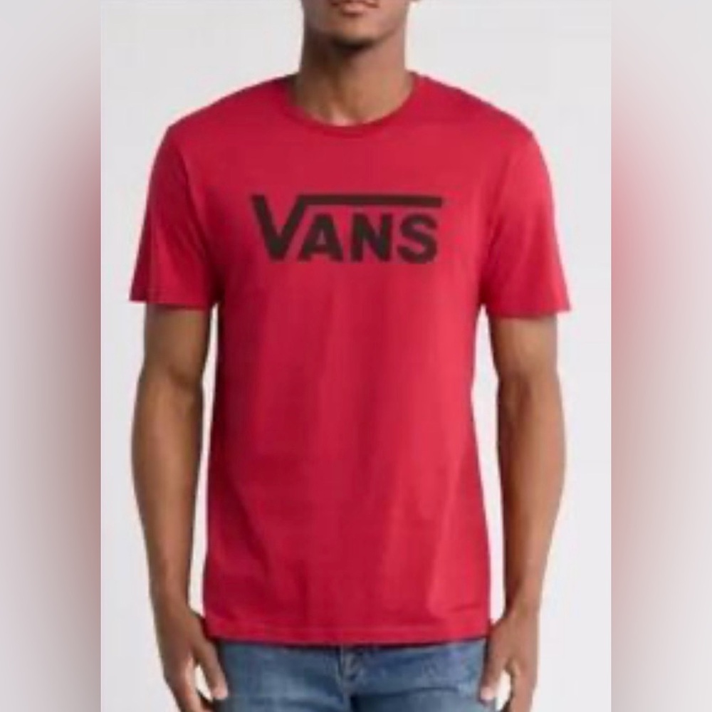 Vans Men's Bold Red Tee